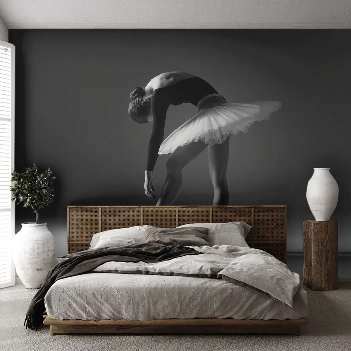 Photo Wallpaper Premium Canvas - Belle Ballet Dancer - Ballerina, Ballet, Dance - 150x105 cm