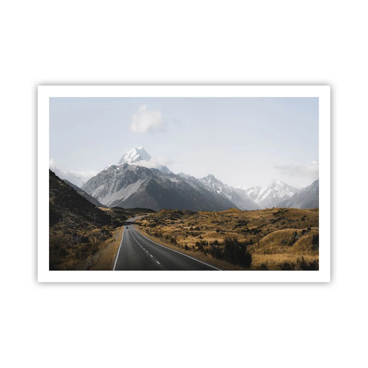 Poster - Road to the Heart of the Mountains - 91x61 cm