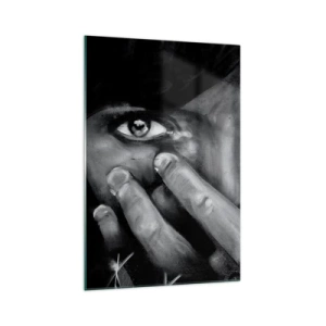 Glass picture - I Won't Tell Who Painted It - 70x100 cm