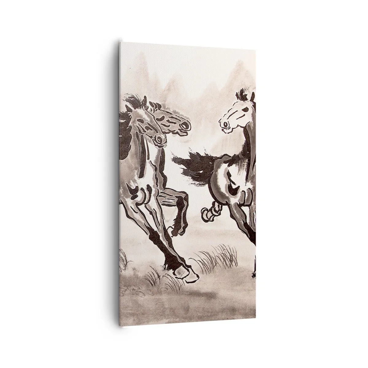 Canvas picture - In Happy Galloping - 65x120 cm