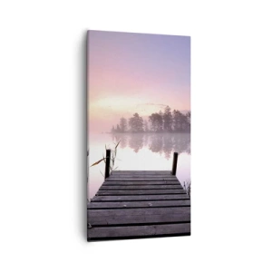 Canvas picture - Out from a Lilac Fog… - 55x100 cm