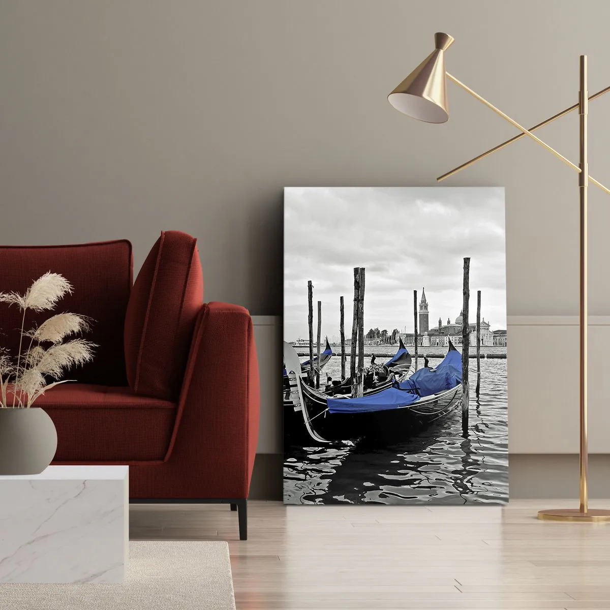 Canvas picture - Thoughtful Venice - 50x70 cm