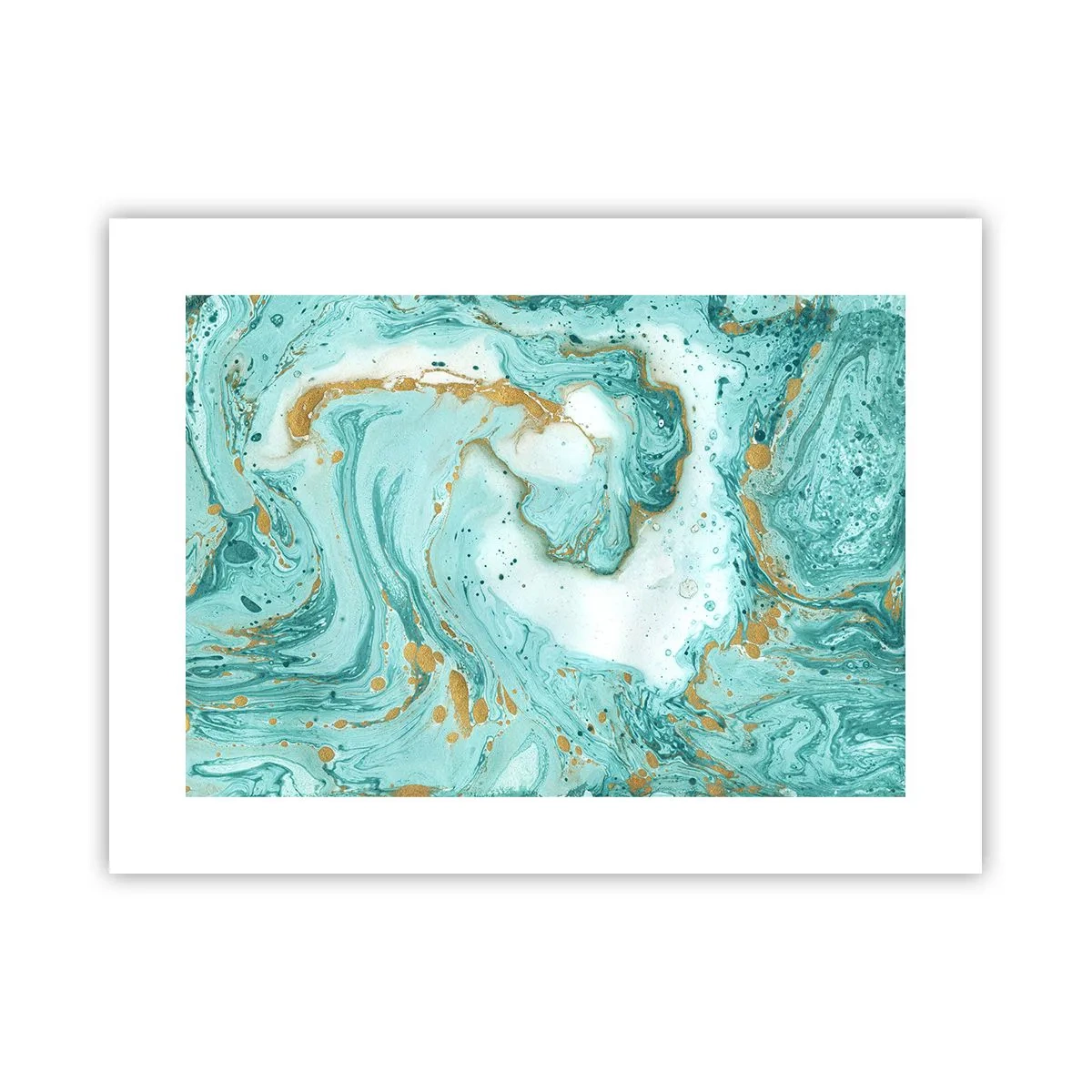 Poster - Under the Great Wave of the Edo Period - 40x30 cm