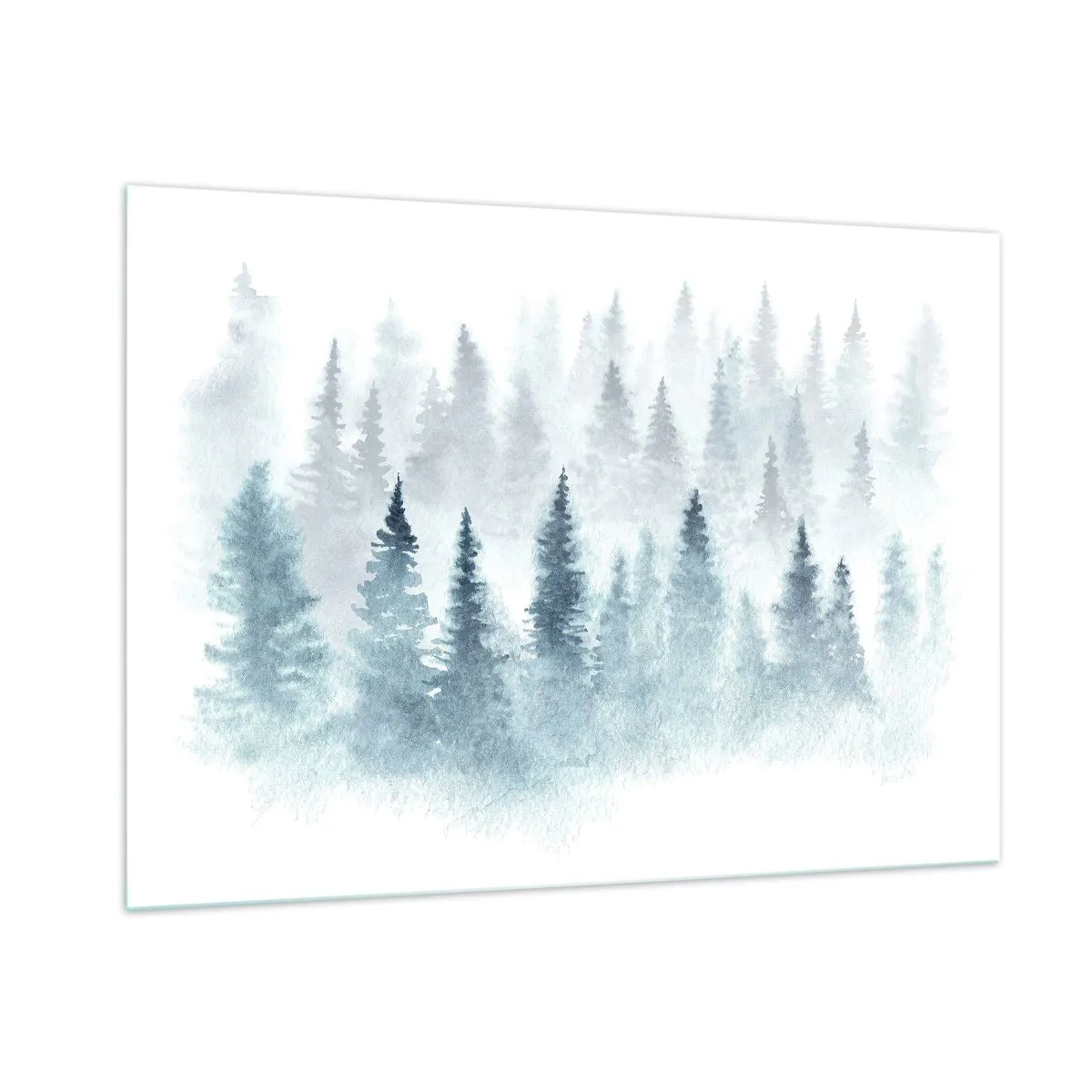 Glass picture - Wrapped up in a Fog - 100x70 cm