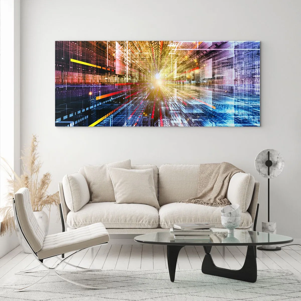 Glass picture - Light Passage - 140x50 cm