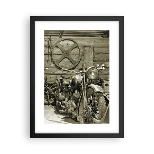 Poster in black frame - In Grandad's Shed - 30x40 cm