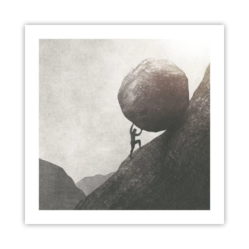 Poster - I Believe against Hope - 50x50 cm