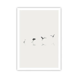 Poster - Four Simple Steps - 70x100 cm