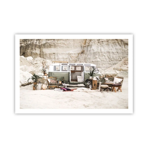 Poster - Time to Start the Trip - 91x61 cm