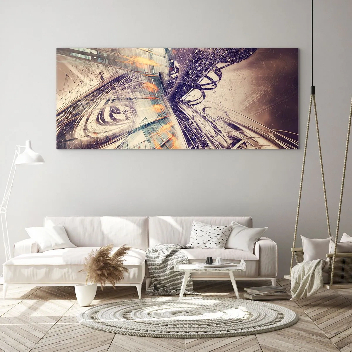 Glass picture - At High Speed - 140x50 cm