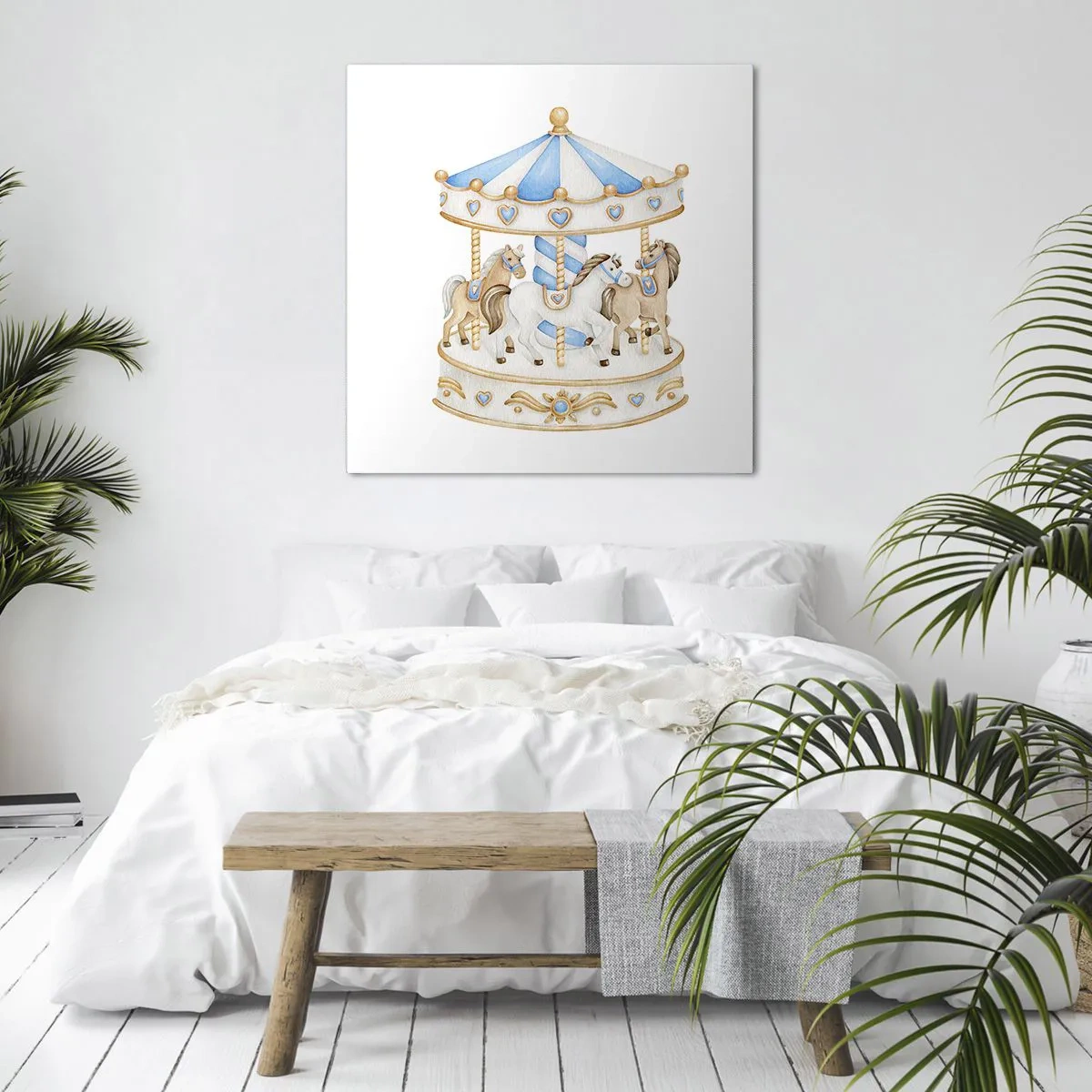 Canvas picture - Sweet Childhood - 40x40 cm