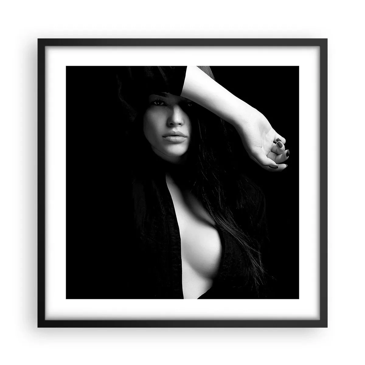 Poster in black frame - School of Seduction - 50x50 cm
