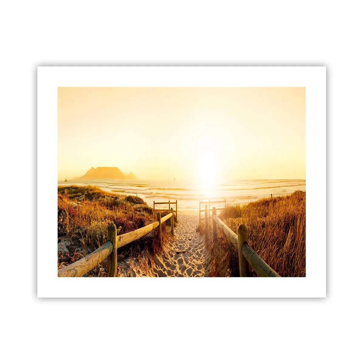 Poster - Through the Dune, Towards the Sun - 50x40 cm