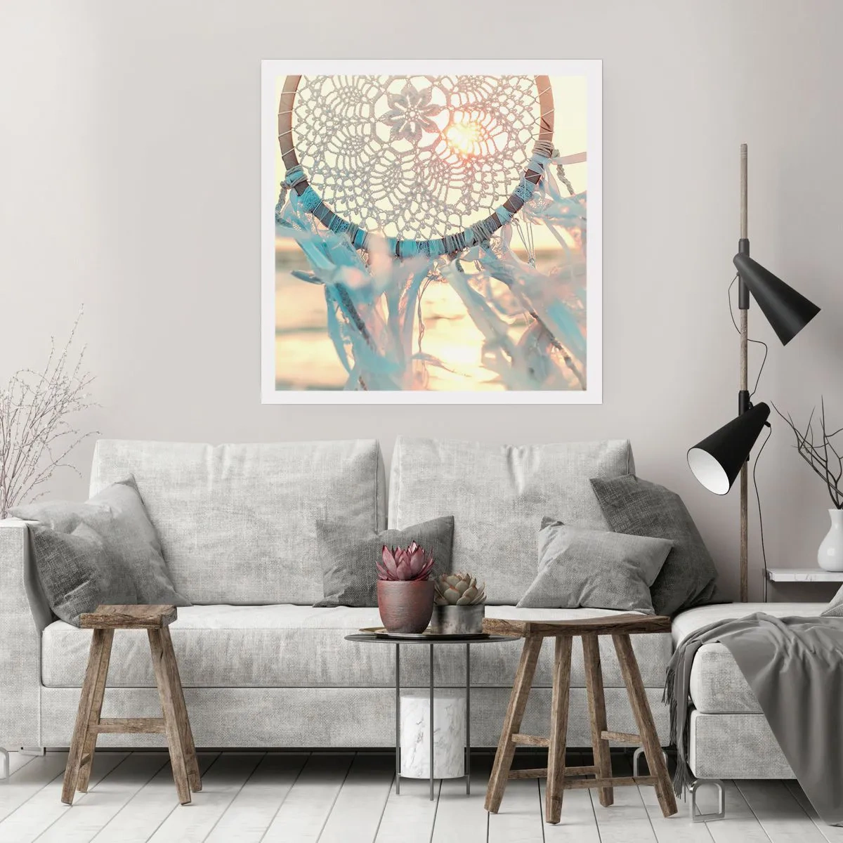 Poster - Lace Totem - 60x60 cm