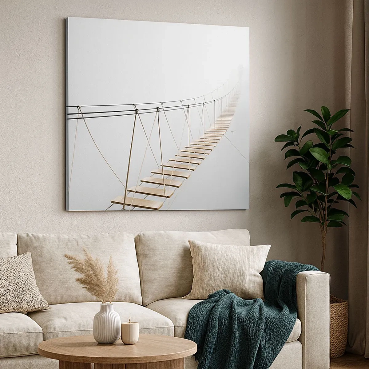 Canvas picture - Where Did He Take You? - 30x30 cm