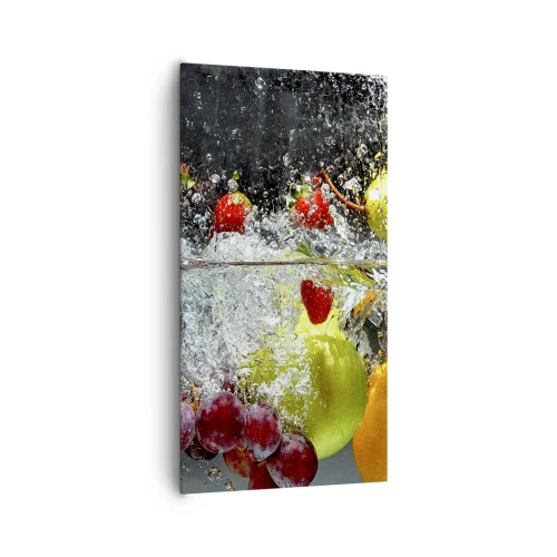 Canvas picture - Fruity Refreshment - 65x120 cm