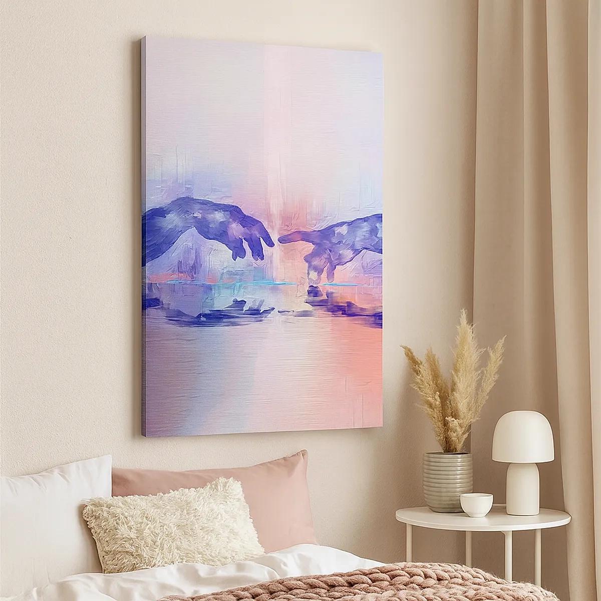 Canvas picture - Godly Spark of Life - 50x70 cm