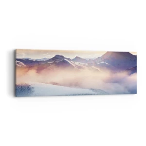 Canvas picture - Power and Purity of Nature - 90x30 cm