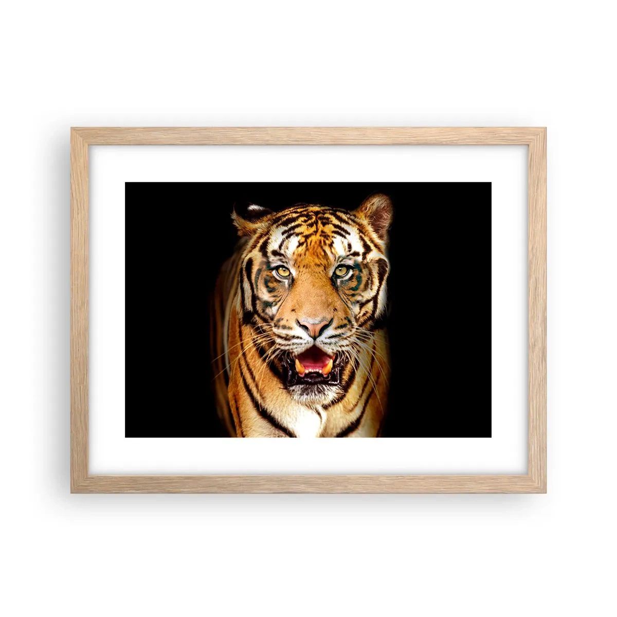 Poster in light oak frame - Wild at Heart - 40x30 cm