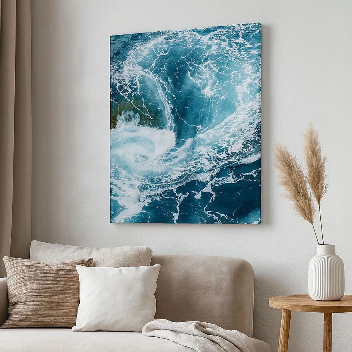 Canvas picture - Gate to the Earth's Interior - 30x30 cm