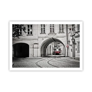 Poster - Through City Labirynth - 91x61 cm