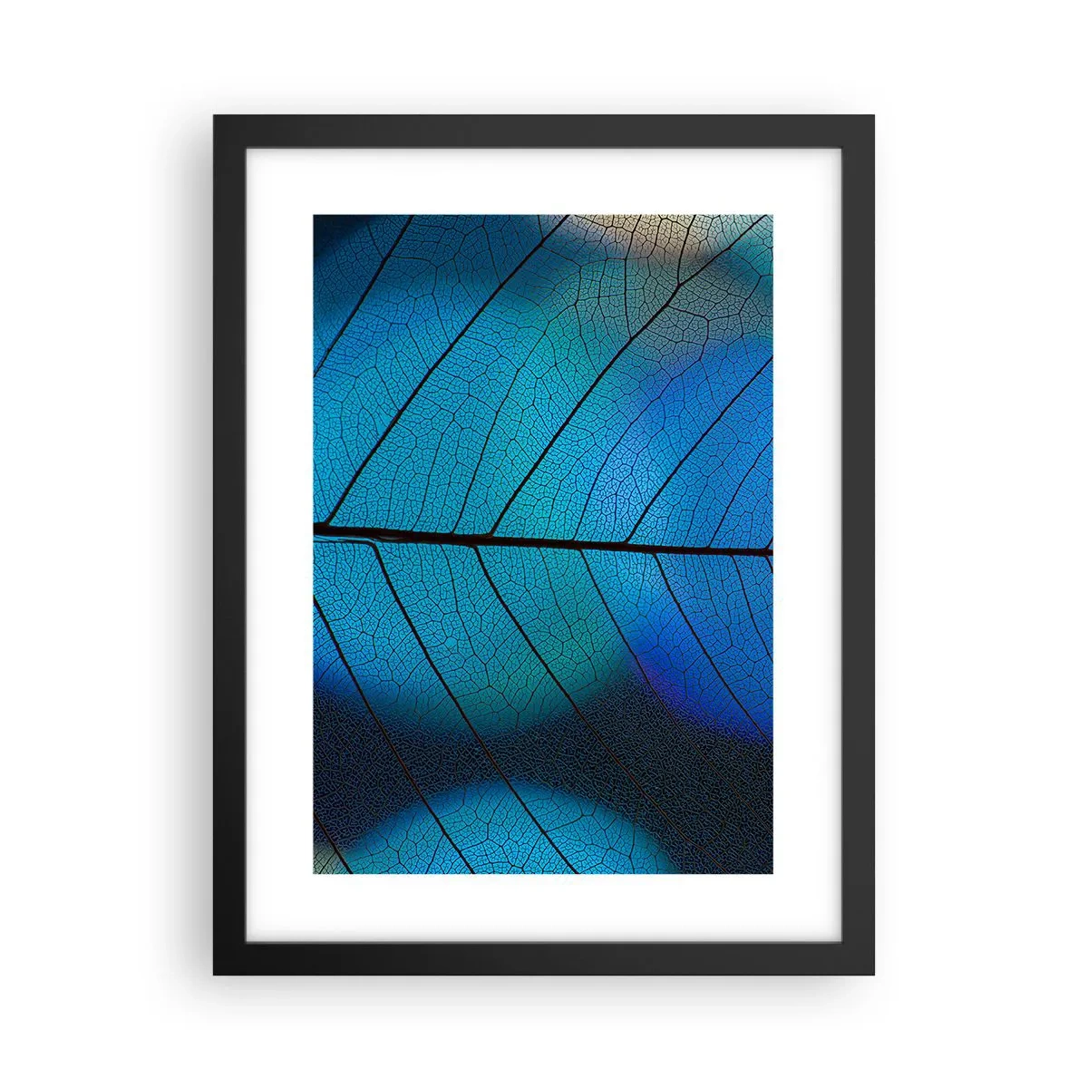 Poster in black frame - Intricate Construction - 30x40 cm