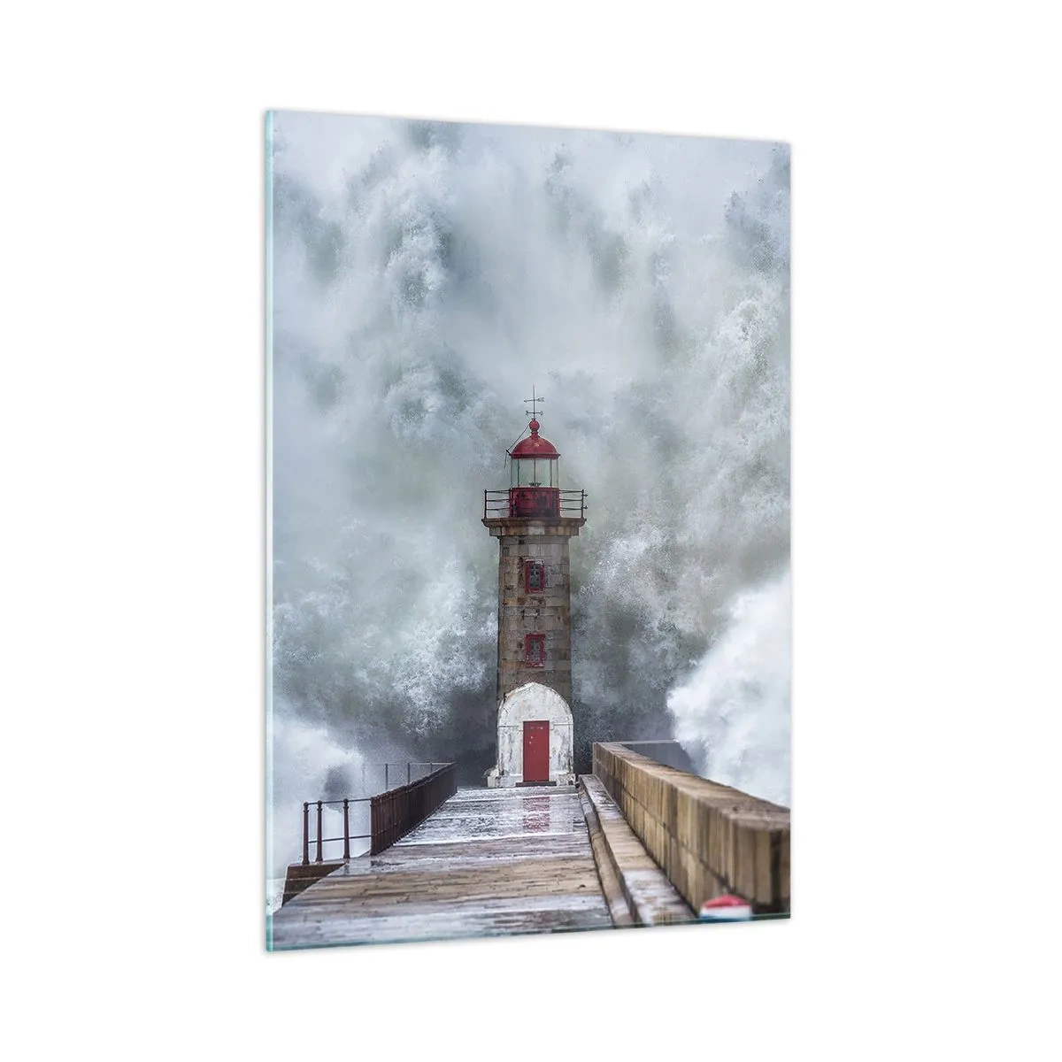 Glass picture - Roar of Waters, Whirr of the Wind - 50x70 cm