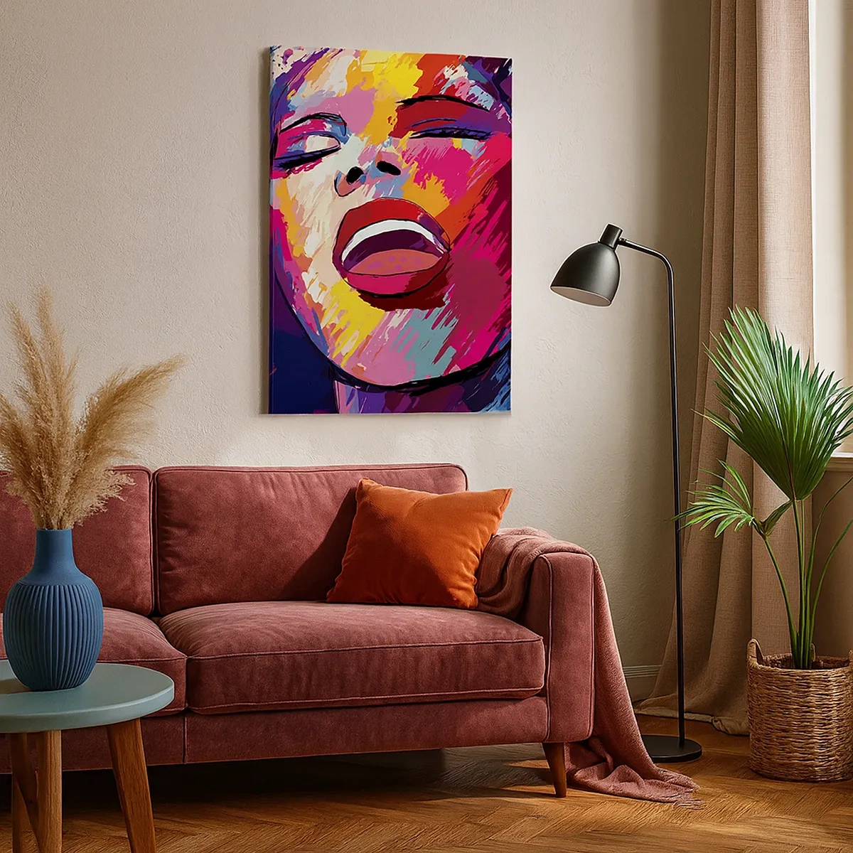 Canvas picture - Sing Your Life Away - 50x70 cm