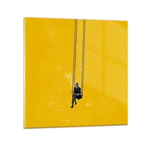 Glass picture - Day as a Any Other - 40x40 cm