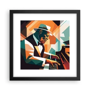 Poster in black frame - All that Jazz - 30x30 cm