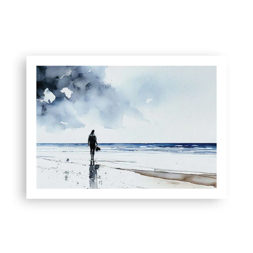 Poster - Conversation with the Sea - 70x50 cm