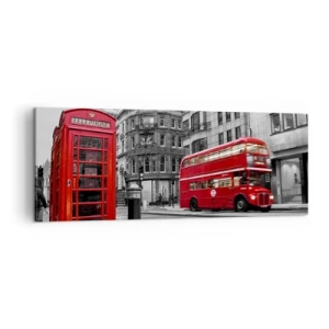 Canvas picture - The Reddest in Europe - 140x50 cm