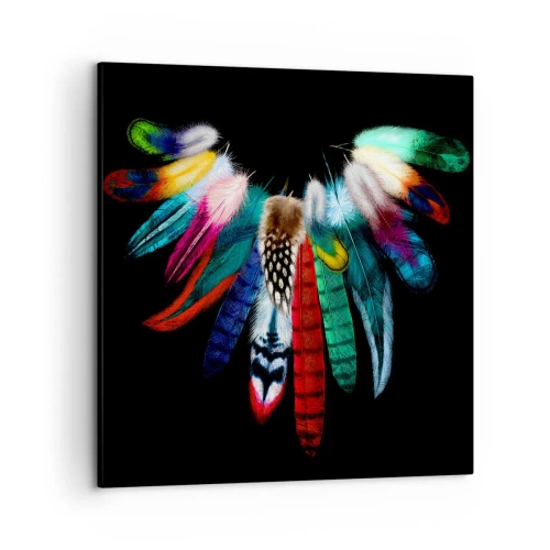 Canvas picture - Indian Necklace - 50x50 cm