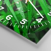 Clock face with numbers