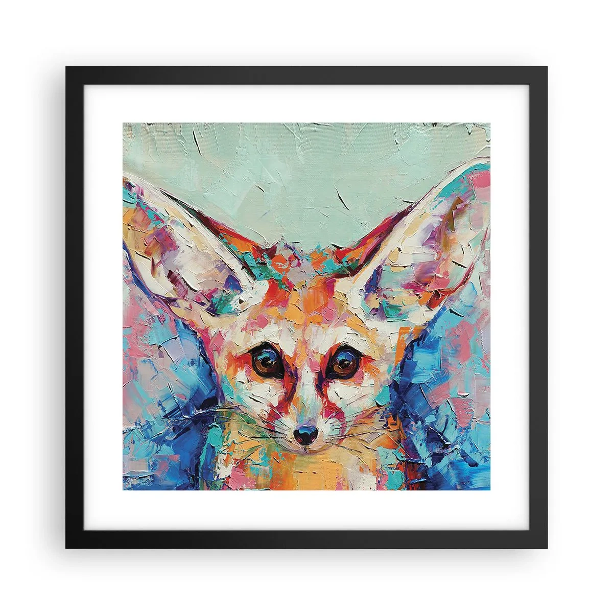 Poster in black frame - Are You Ready for Me? - 40x40 cm