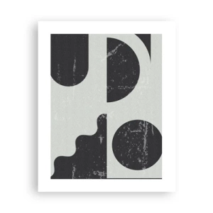 Poster - Composition Above and Under - 40x50 cm