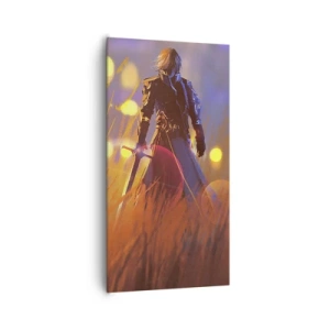Canvas picture - Knight-errant - 65x120 cm