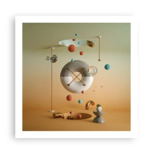 Poster - Anything Can Happen - 60x60 cm