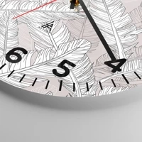 Clock face with numbers