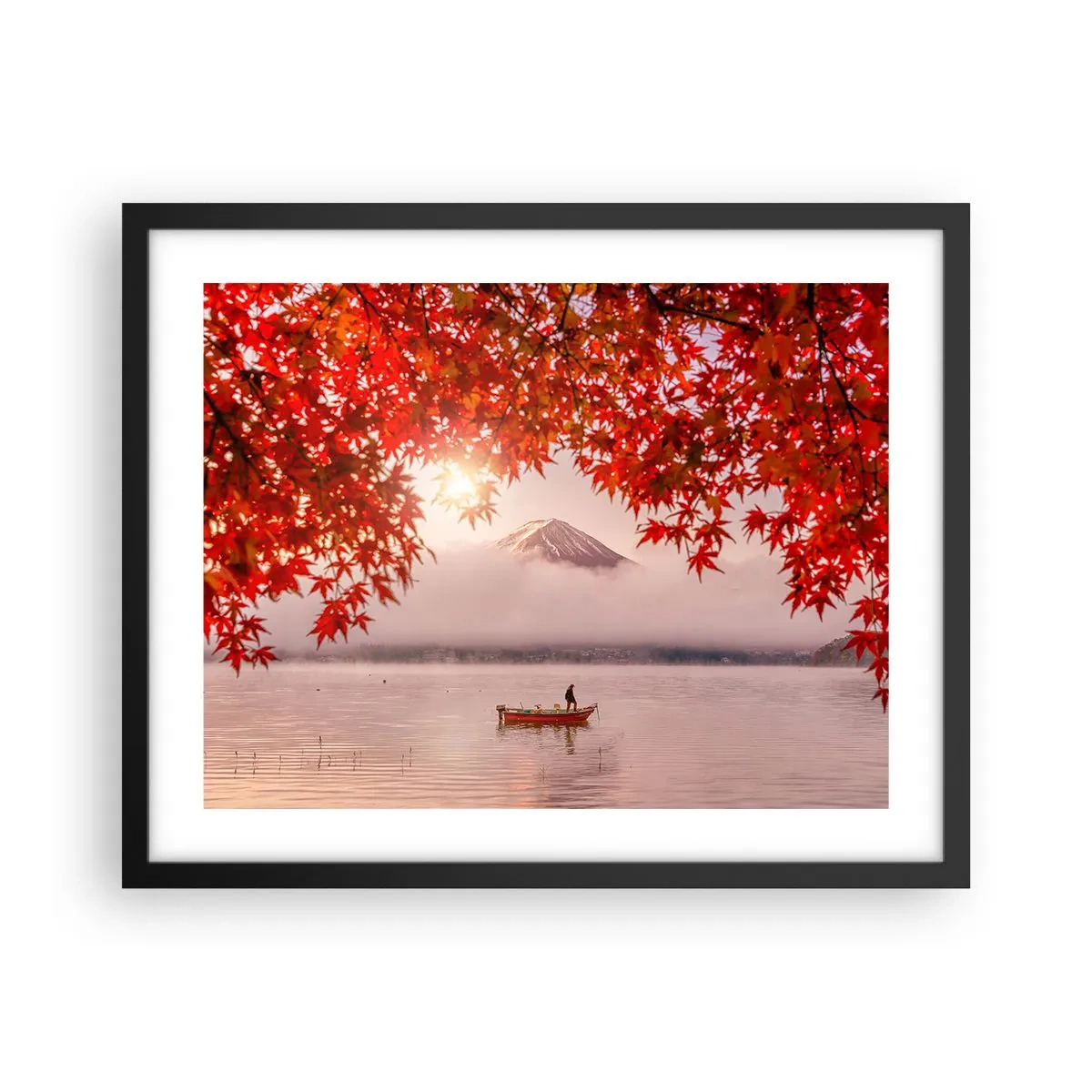 Poster in black frame - In Japanese Style - 50x40 cm