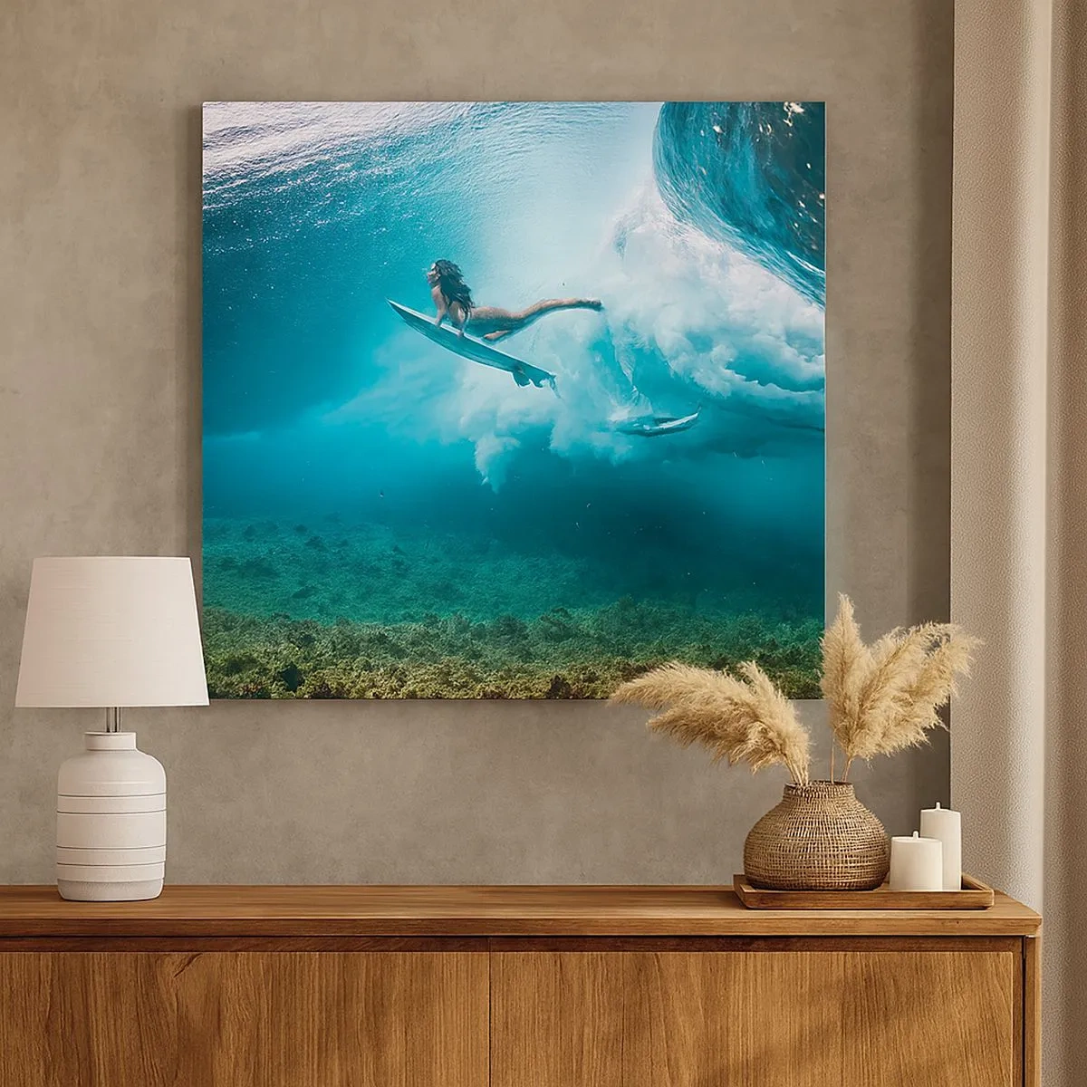 Canvas picture - …and I won't Leave You… - 30x30 cm