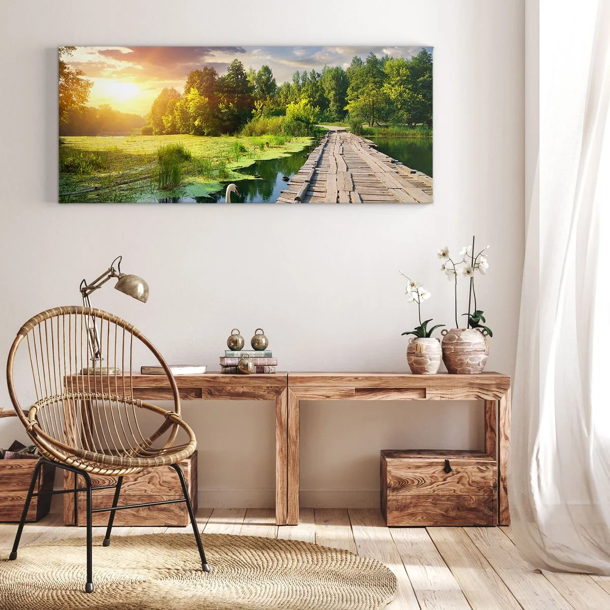 Canvas picture - Summer Everywhere - 100x40 cm