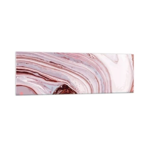 Glass picture - Straight then to the Bottom Right - 160x50 cm