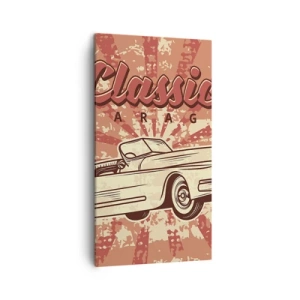 Canvas picture - Elvis on the Radio - 45x80 cm