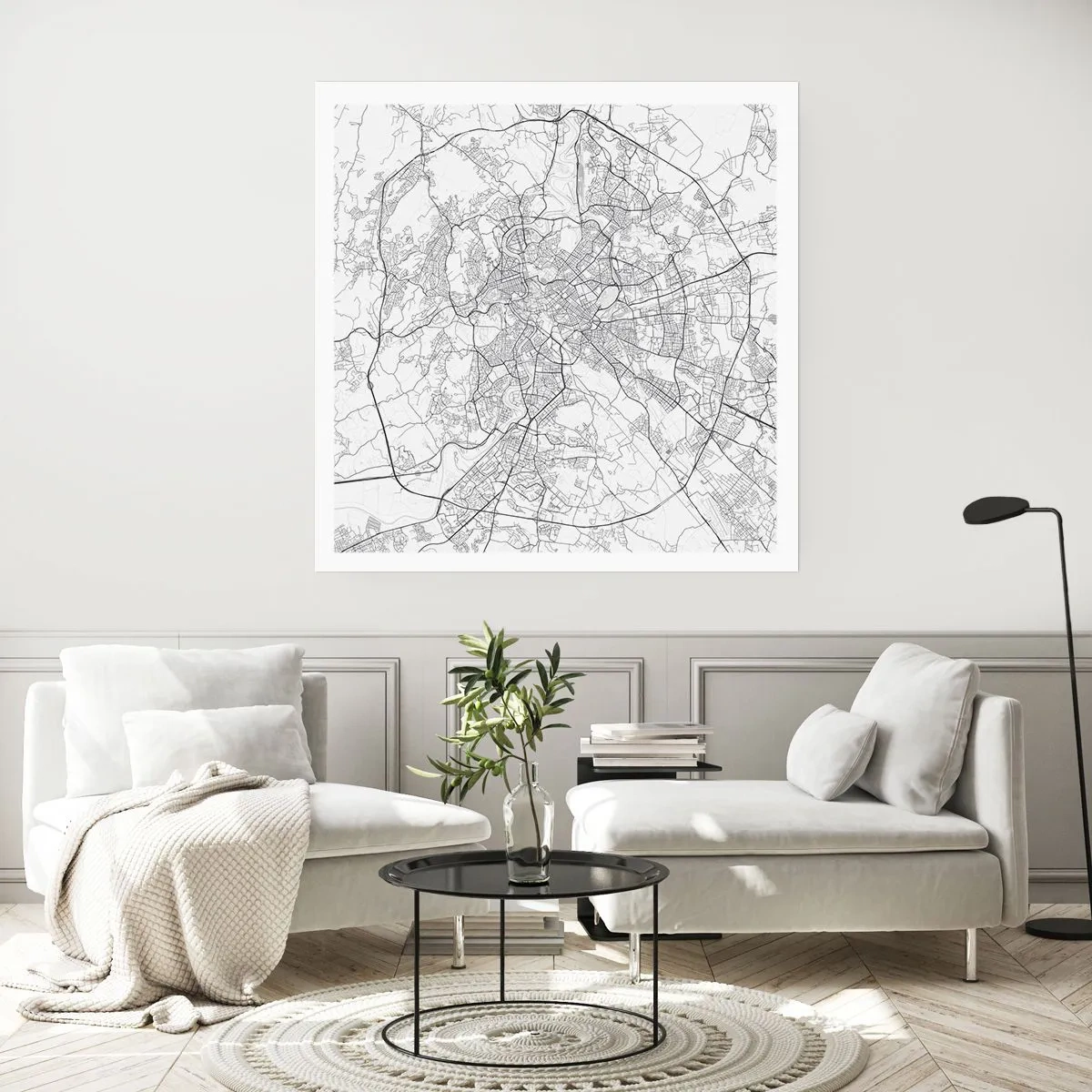 Poster - Roman Circle - 60x60 cm