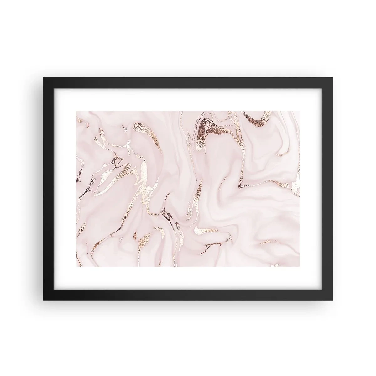 Poster in black frame - In Pink - 40x30 cm