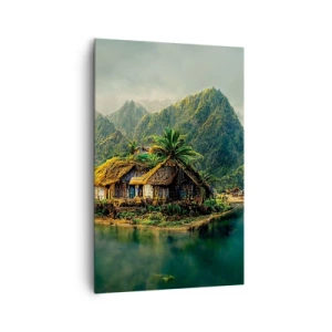Canvas picture - Tropical Paradise - 80x120 cm