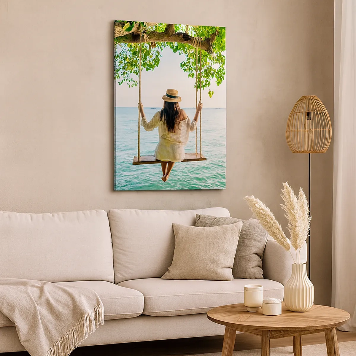 Canvas picture - Life Is Beautiful - 50x70 cm