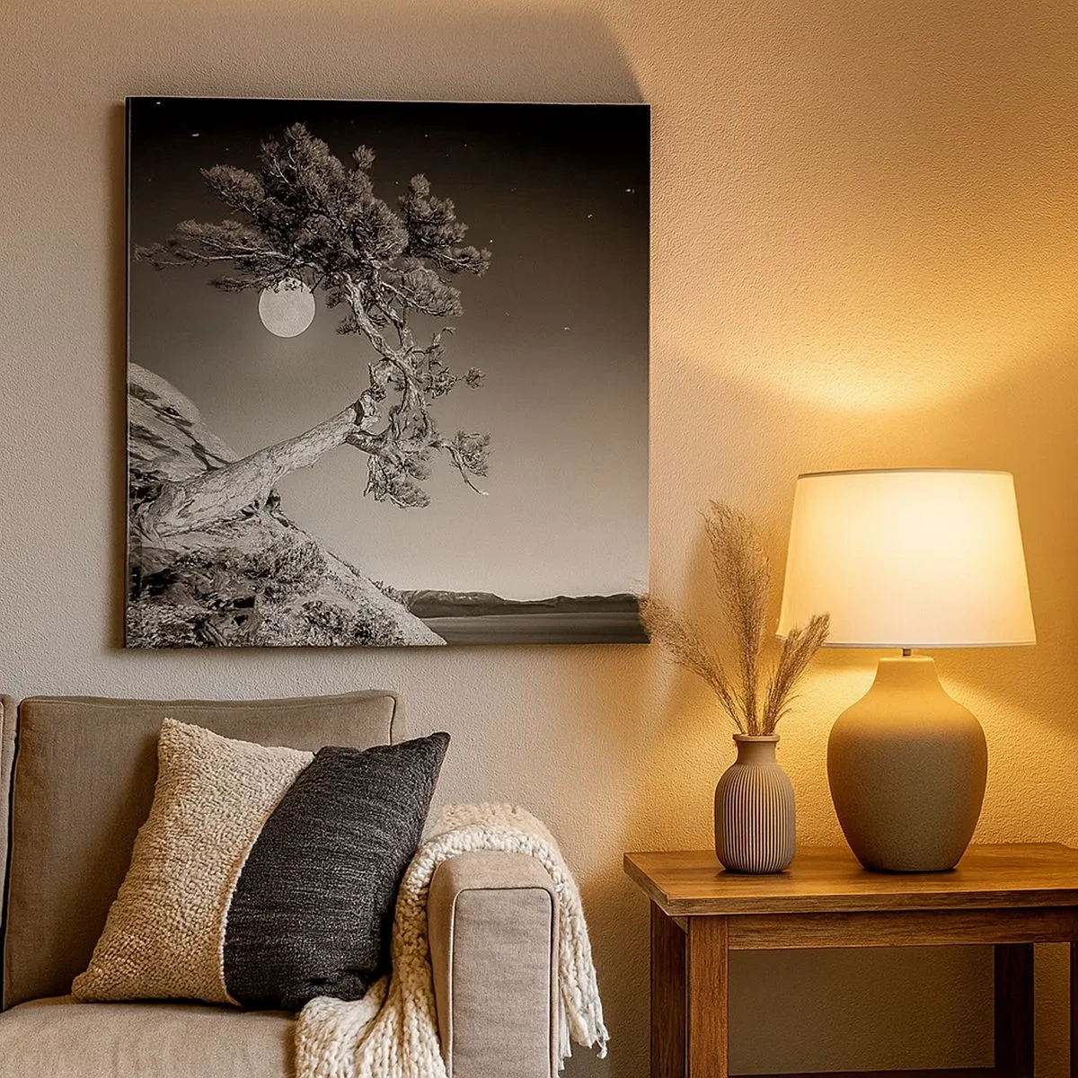 Canvas picture - Winning Warrior - 30x30 cm