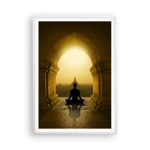 Poster in white frmae - Full Harmony - 70x100 cm